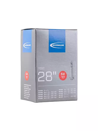 SCHWALBE | Fahrradschlauch Nr.17 SV40 (28"/700C) | 